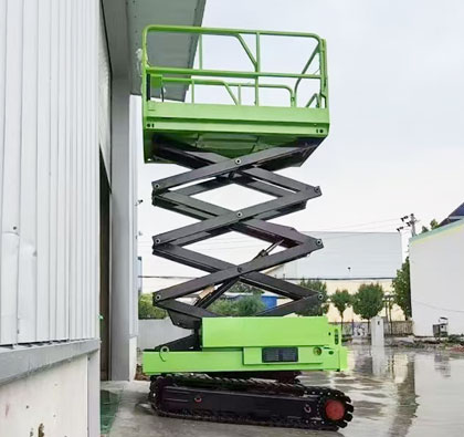 self leveling track scissor lifts