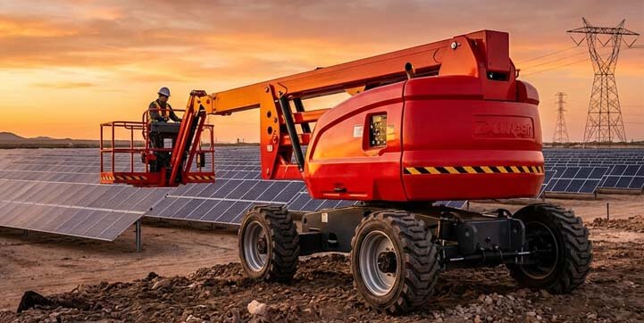 Boom Lift for Power Generation